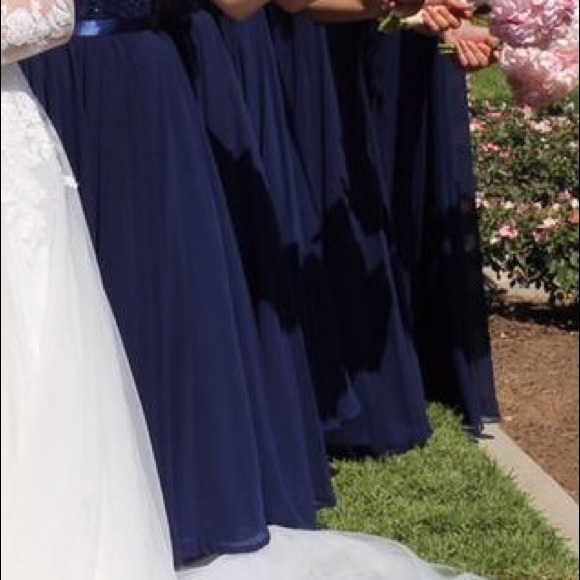 Navy blue dress - Picture 4 of 6